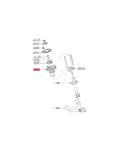 RX7 FD Front Bump Stop (New) (Genuine)