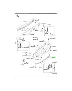 RX7 FD Rear Bumper Lower Portion (New) (Genuine)