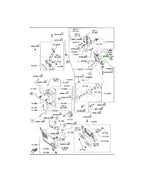 RX7 FD Kidney Gasket / Waterpump Housing Gasket (New) (Genuine)