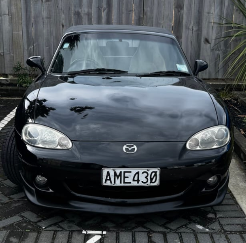 Mazda MX5 NB2 Front Lower Lip - PU Plastic