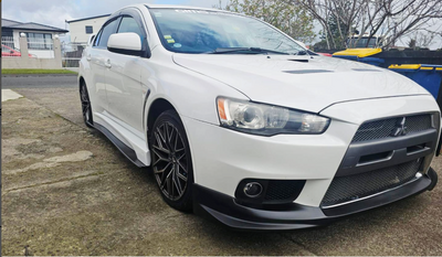 Mitsubishi Evo 10 Front Lower Lip - PU Plastic