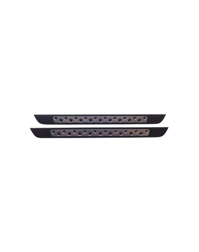 Find My Car Part door sill scuff plates for Toyota 86 and Subaru BRZ with black trim and silver metal accents