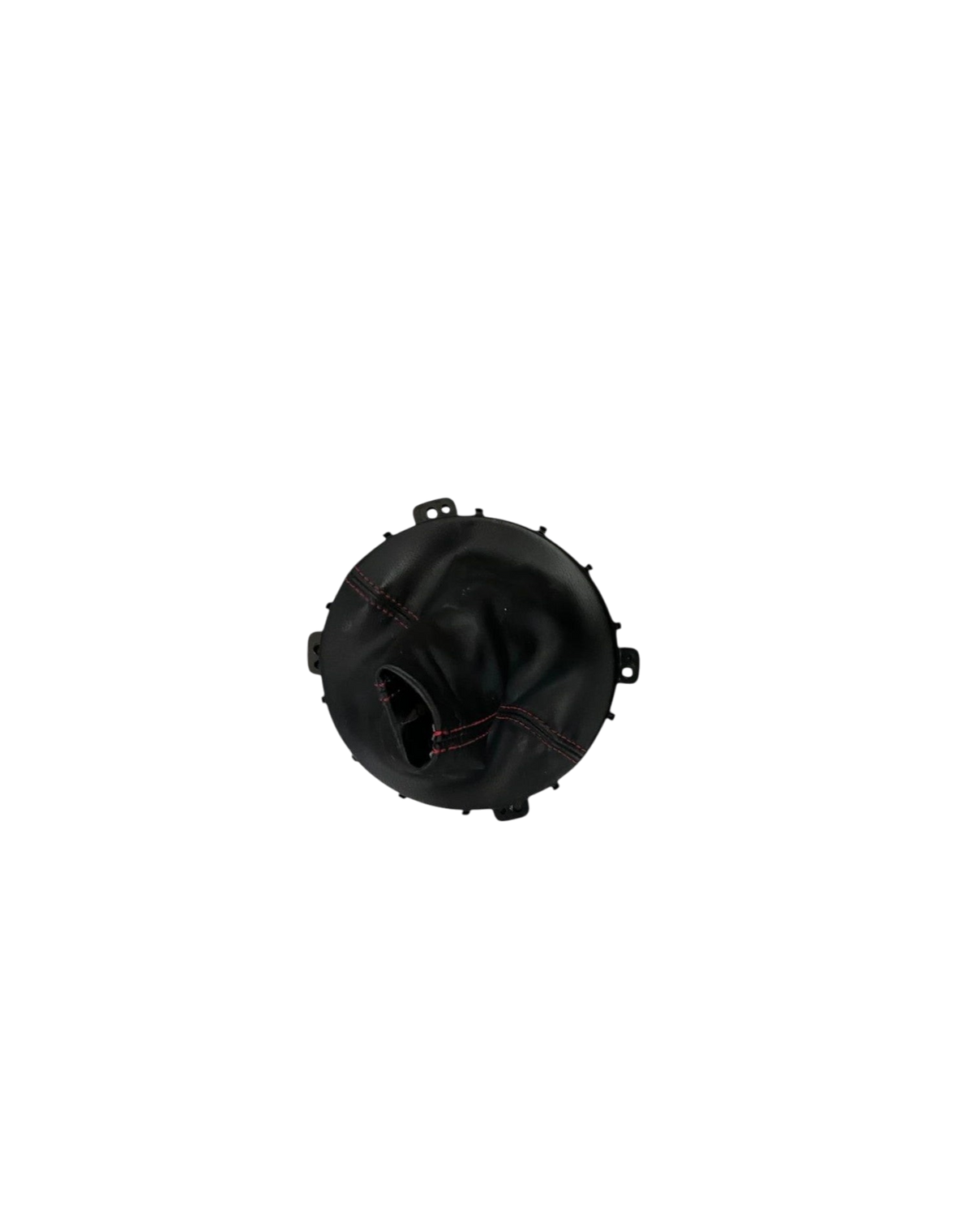 Find My Car Part black leather manual shift boot with red stitching for Toyota 86 and Subaru BRZ ZN6 ZC6