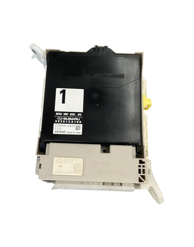 Find My Car Part used body control module for Toyota 86 and Subaru BRZ with black casing and integrated wiring ports