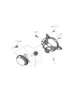 Mazda 2/Demio 14-20 L/F Foglight Bracket (New) (Genuine)