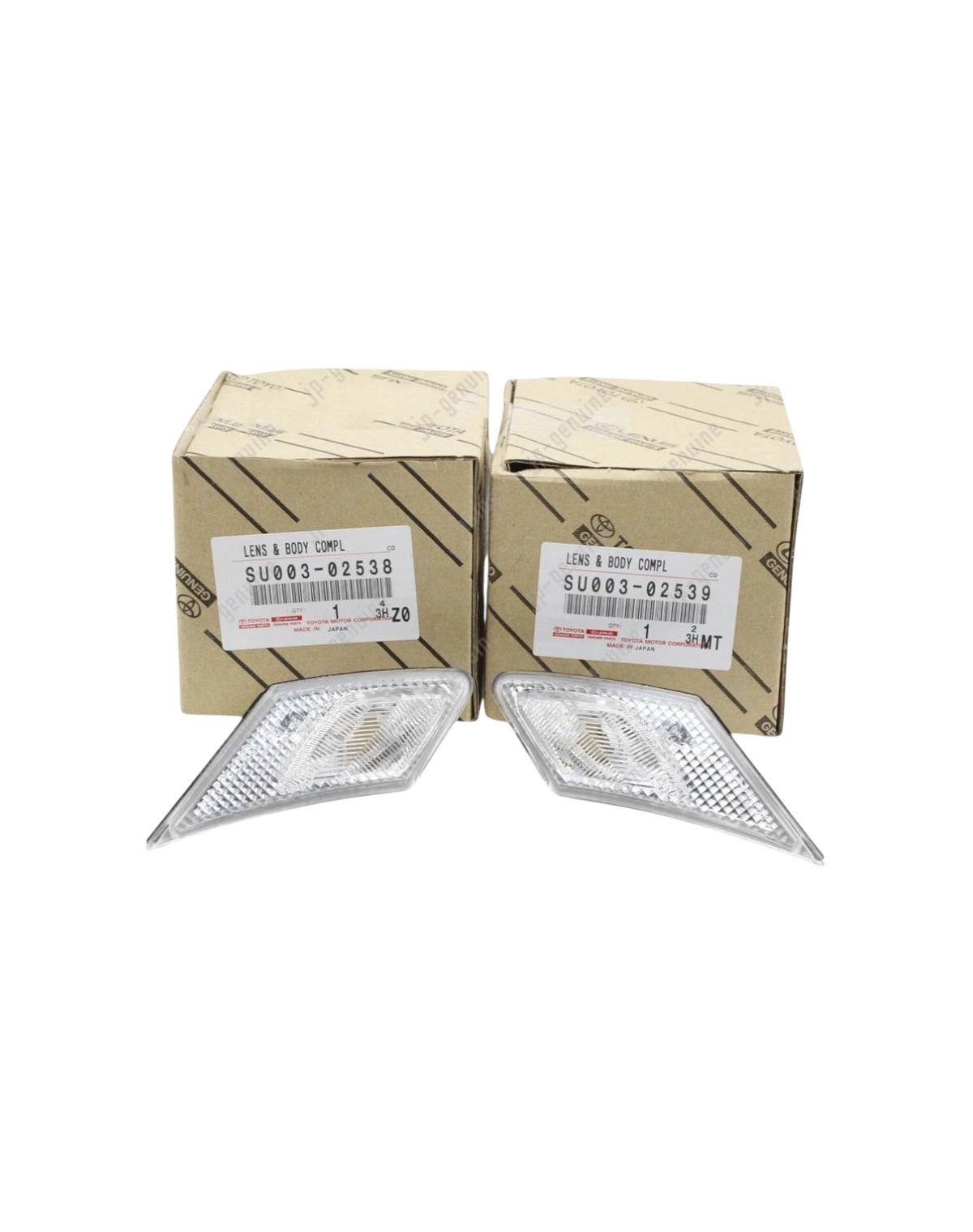 Find My Car Part genuine used clear side indicator lenses for Toyota 86 and Subaru BRZ in original packaging