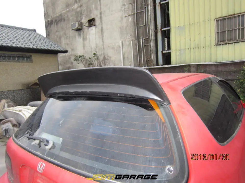 Honda Civic EG Hatchback N1 Style Spoiler - PU Plastic