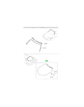RX7 FD Rear Outer Windscreen Molding (New) (Genuine)