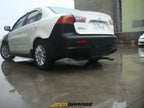 Mitsubishi Lancer 2007+ - EVO X Style Rear Bumper - PU Plastic OEM