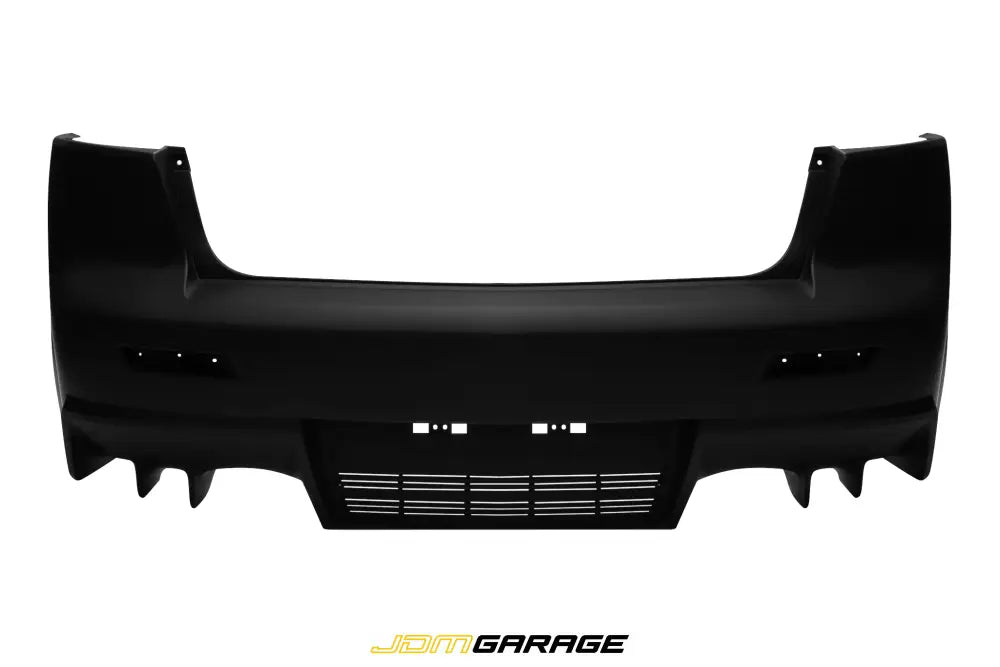 Mitsubishi Lancer 2007+ - EVO X Style Rear Bumper - PU Plastic OEM