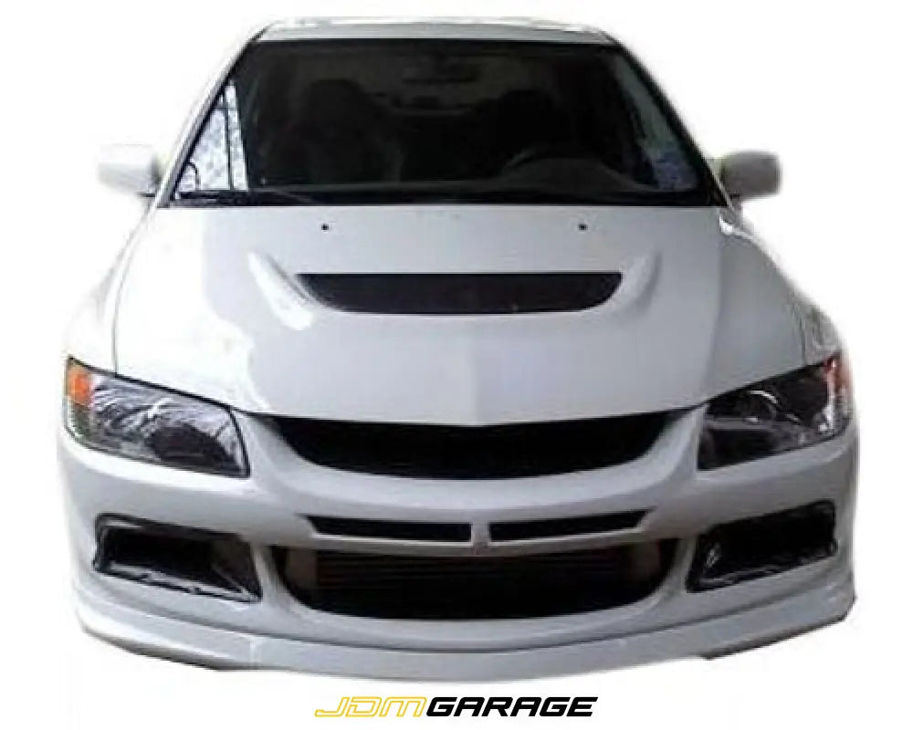 Mitsubishi Lancer Evo 8 Front Lower Lip - PP Plastic OEM