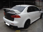 Mitsubishi Lancer EVO X / EVO 10 Rear Spoiler - PU Plastic OEM
