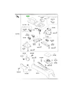 RX7 FD Centre Console Trim RHD (New) (Genuine)
