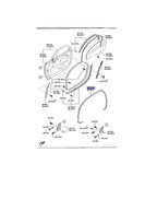 RX7 FD Body Door Seal (On Body) (New) (Genuine)