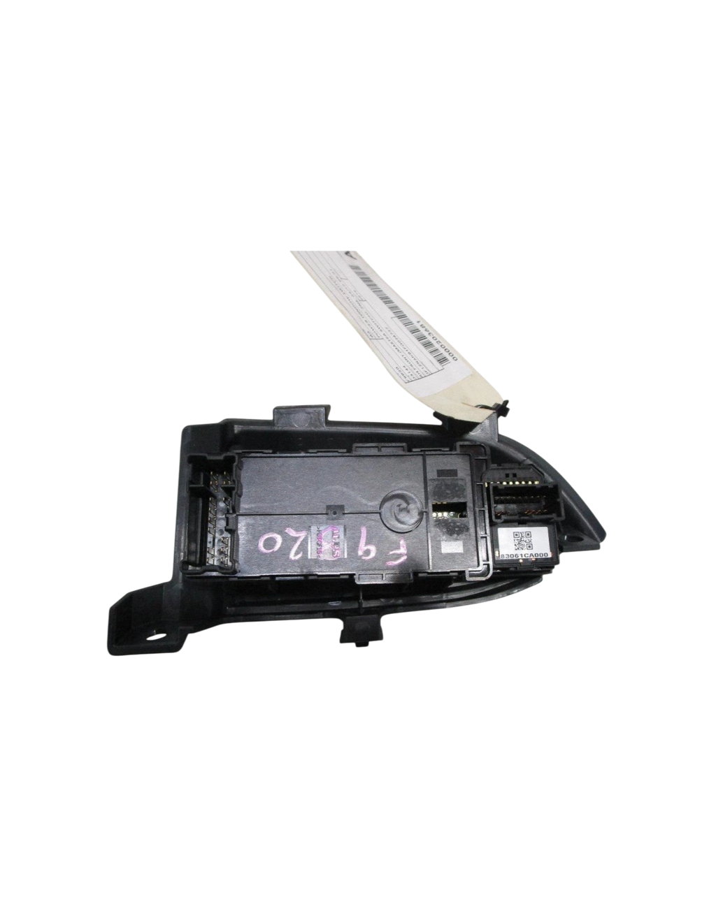 Find My Car Part used window switch for Toyota 86 and Subaru BRZ ZN6 ZC6 2012-2016, rear view with identification tag