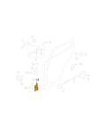 Mazda CX-5 17-25 R/R Lower Door Hinge (New) (Genuine)