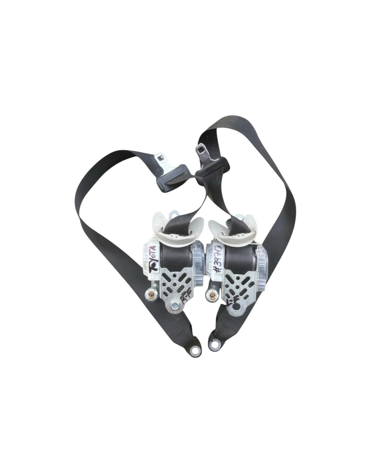 Find My Car Part used black front seatbelt assembly for Toyota 86 and Subaru BRZ ZN6 ZC6 models