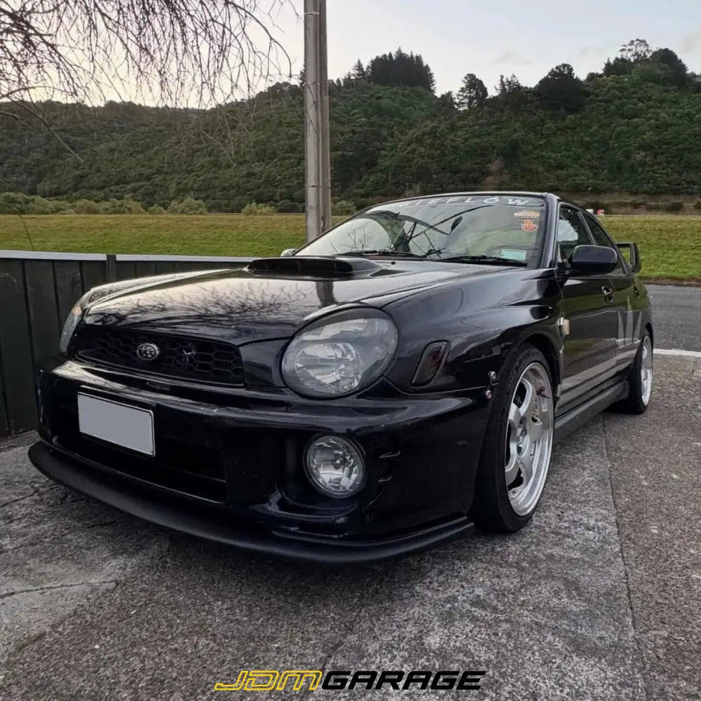 Subaru Impreza WRX STI V7 Bug eye ( 2000-2002 ) Front Lower Lip - PU Plastic