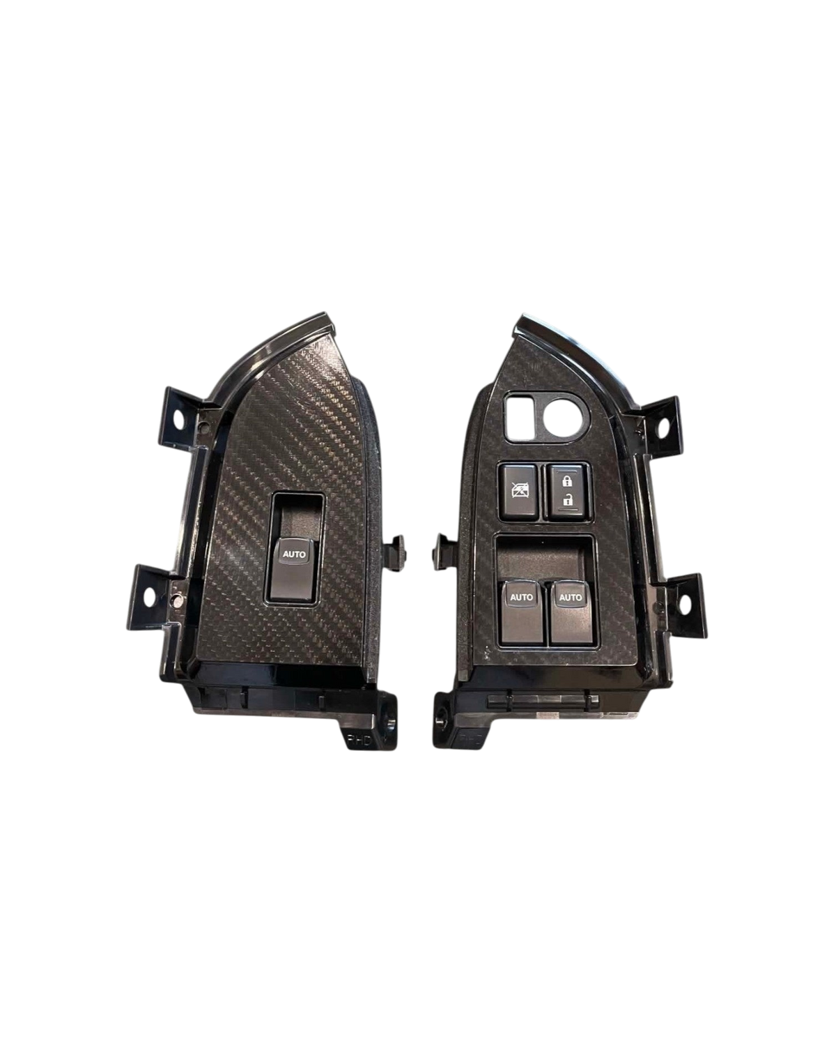 Find My Car Part used black carbon fiber window switch panels for Toyota 86 and Subaru BRZ ZN6 ZC6 2012-2016